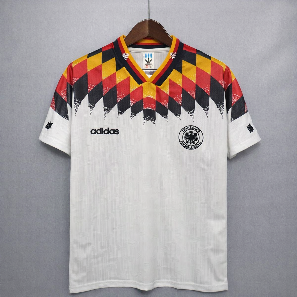 تیشرت کیت فوتبالی آدیداس آلمان نوستالژی سایز S تاADIDAS GERMANY 2XL