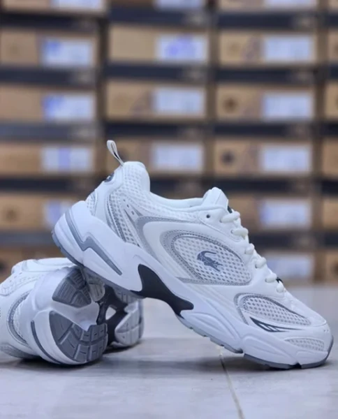 کتونی رانینگ لاگوست استورم 96 سفید سایز 40 تا 45  LACOSTE Storm 96