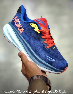 کتونی هوکا کلیفتون 9 سایز 40 تا 45 آبی تیره HOKA CLIFTON 9